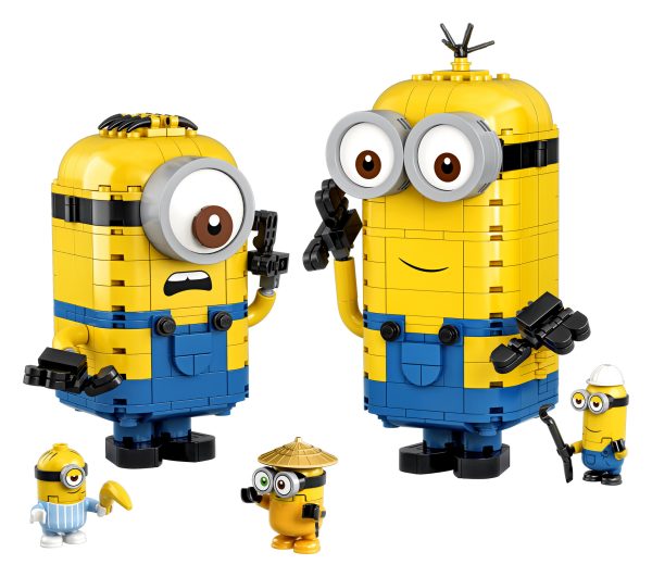 LEGO Minion Minions-figuren van stenen en hun schuilplaats - 75551 - Afbeelding 3
