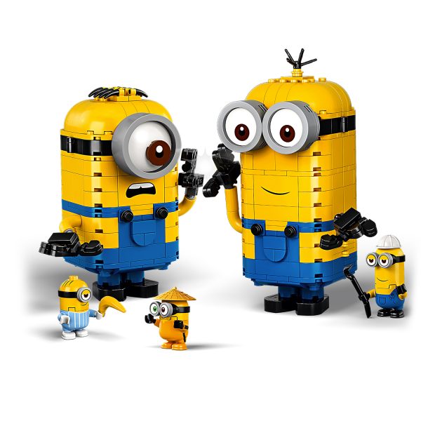 LEGO Minion Minions-figuren van stenen en hun schuilplaats - 75551 - Afbeelding 4