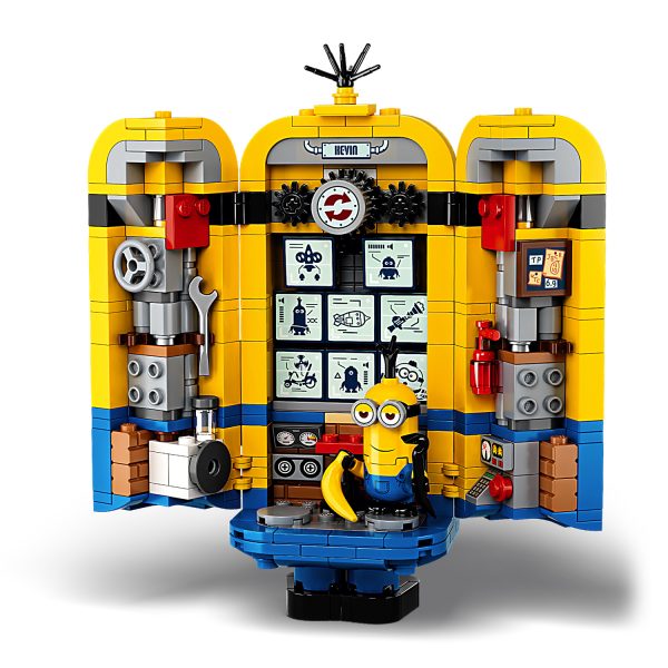 LEGO Minion Minions-figuren van stenen en hun schuilplaats - 75551 - Afbeelding 5