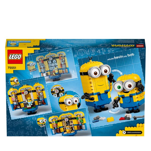LEGO Minion Minions-figuren van stenen en hun schuilplaats - 75551 - Afbeelding 10