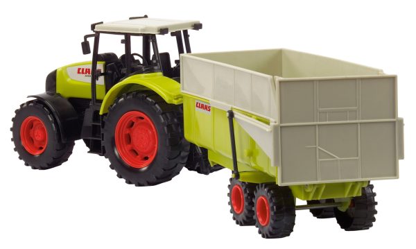 Tractor Claas met aanhangwagen - 57cm - Afbeelding 3