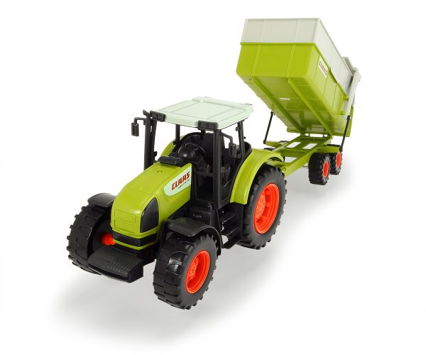 Tractor Claas met aanhangwagen - 57cm - Afbeelding 6