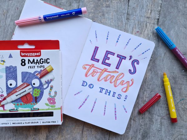 Bruynzeel Kids Viltstiften Magic - 8stuks - Afbeelding 2