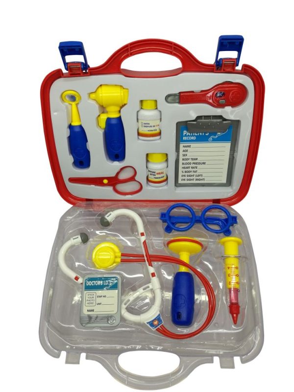 Dokterskoffer (groot) met accessoires - Afbeelding 2