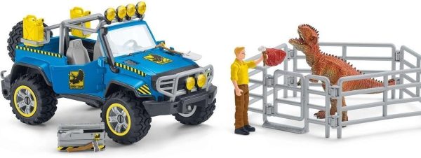 Schleich Dinosaurs - Off-Road voertuig met dino wachtpost - Afbeelding 3