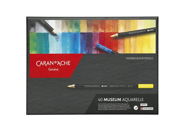 Caran d'Ache Potloden Artist Museum Aquarel - 40stuks in karton etui