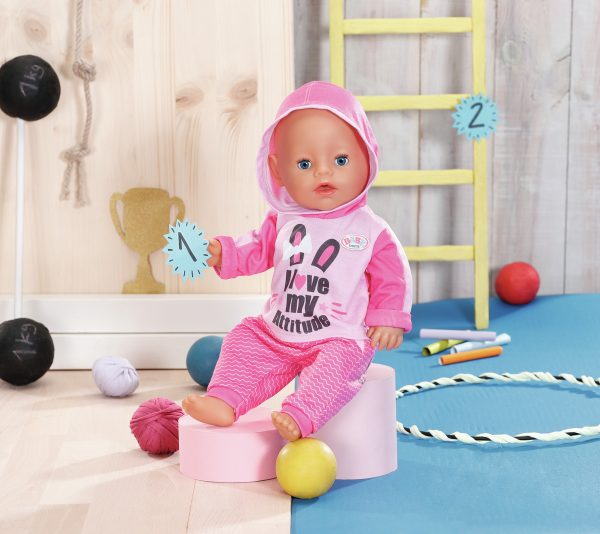 BABY born Jogging Suits 2 assorted Poppenkledingset - Afbeelding 8