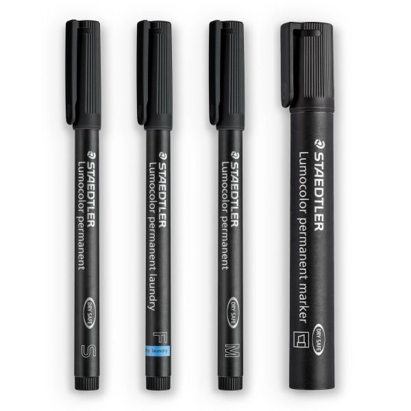 Lumocolor Permanent-Marker Set - 4stuks - Afbeelding 2