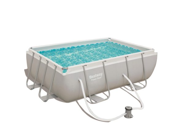 Bestway Power Steel Rectangular Pool Set (282x196x84cm)