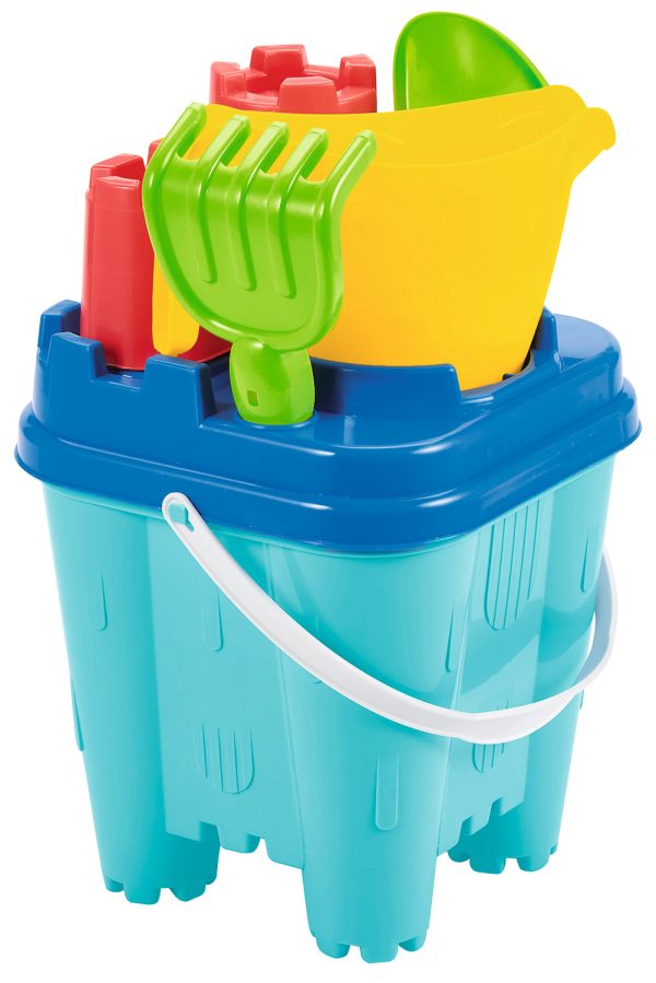 Ecoiffier Strandemmer KASTEEL met accessoires - 18,5cm