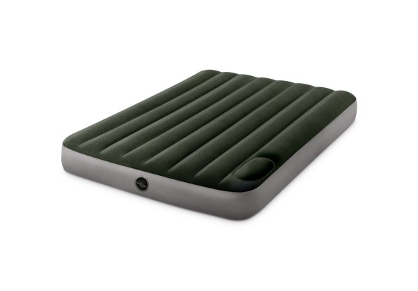 Intex Dura-beam Standard luchtbed (137 x 191 x 25cm) - groen - Afbeelding 3