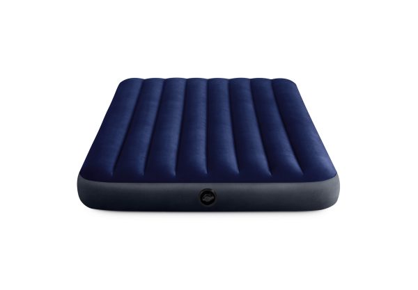 Intex Dura-beam Standard luchtbed (137 x 191 x 25cm) - nachtblauw - Afbeelding 2
