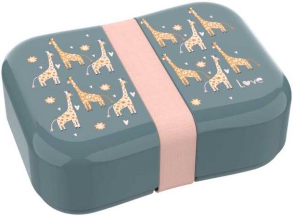 Lunch Buddies - Brooddoos STRAP GIRAF 185x185x68mm