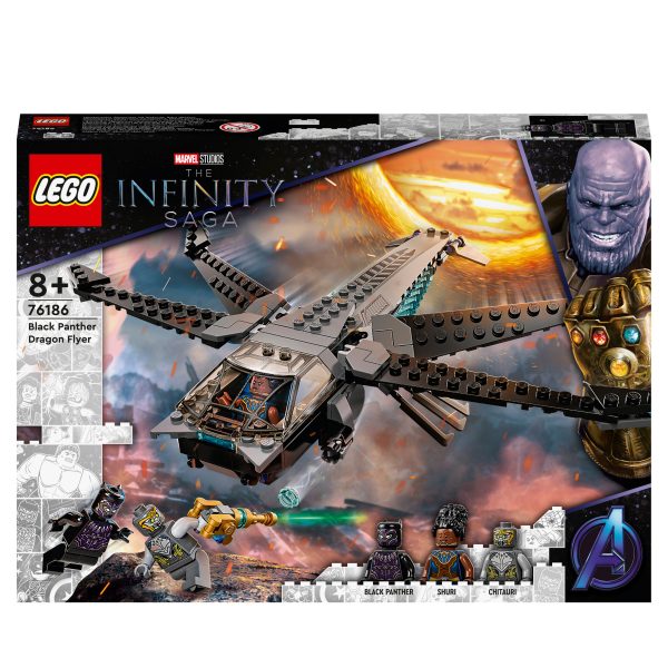 LEGO Marvel Super Heroes Black Panther Dragon Flyer - 76186