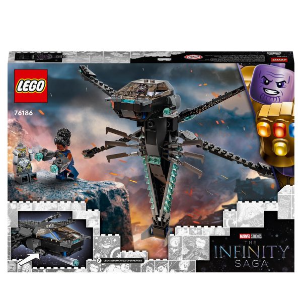 LEGO Marvel Super Heroes Black Panther Dragon Flyer - 76186 - Afbeelding 9