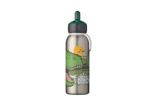 Isoleerfles campus Flip-up 350 ml - Dino