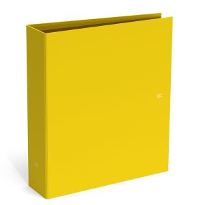 Ringband QC Colour A4 breed 8cm – maize yellow