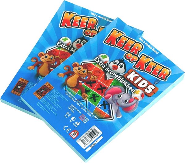 Scoreblok Keer op Keer Kids - 2stuks
