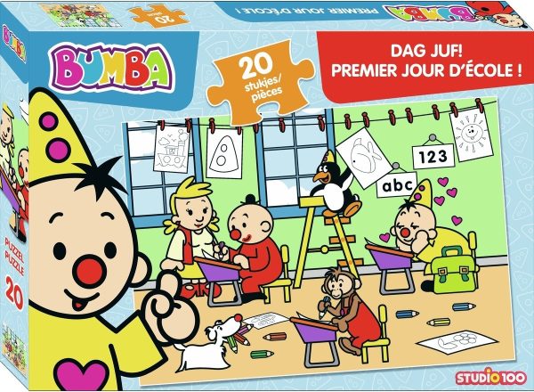 Bumba - Puzzel "Dag Juf!" - 20stuks