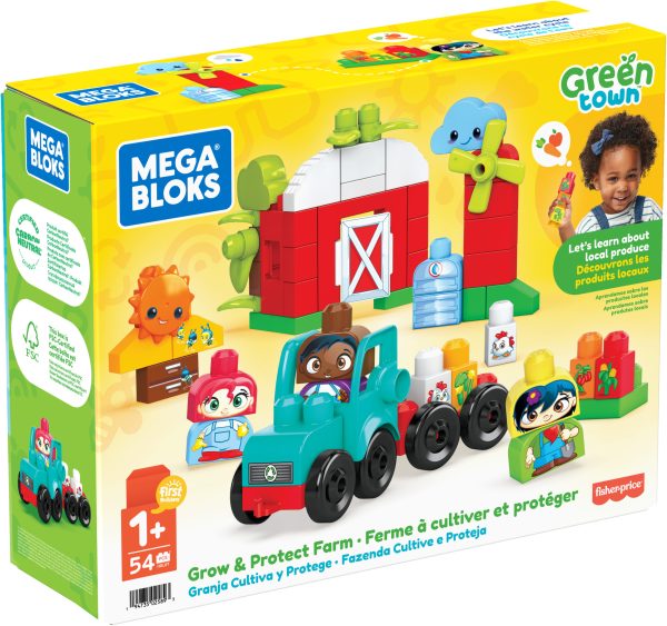 Mega Bloks Green Town - Ecoboerderij - Afbeelding 2