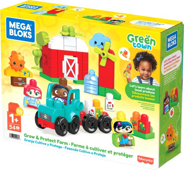 Mega Bloks Green Town - Ecoboerderij - Afbeelding 3
