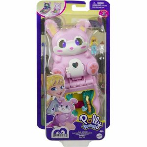 Polly Pocket – Draai & vind speelkoffer Bunny