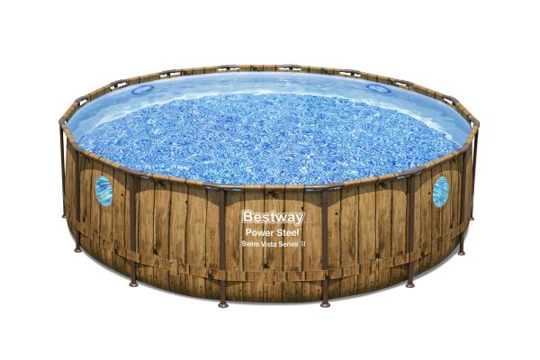 Power Steel Pool Set (Ø488x122cm)