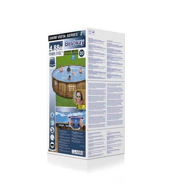 Power Steel Pool Set (Ø488x122cm) - Afbeelding 9