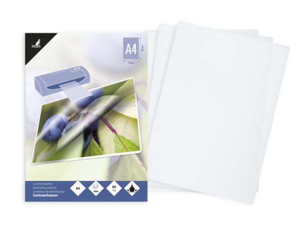 Lamineerhoezen A4 (216x303mm) 80 Micron - 100vel