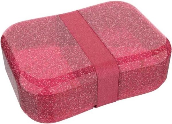 Lunch Buddies - Brooddoos "Glitter" - STRAP PINK