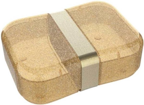 Lunch Buddies - Brooddoos "Glitter" - STRAP GOUD