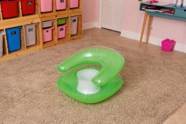 Kinderstoel (opblaasbaar) - transparant - 1 exemplaar - Afbeelding 3