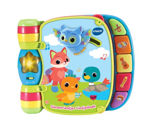 VTech Baby - Dierenvriendjes Liedjesboek (blauw)