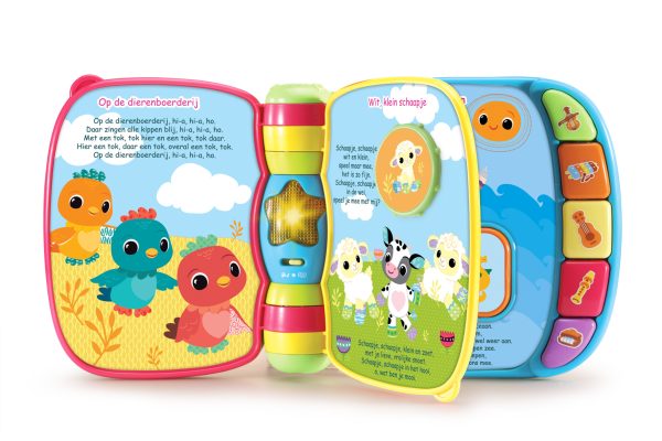 VTech Baby - Dierenvriendjes Liedjesboek (blauw) - Afbeelding 2