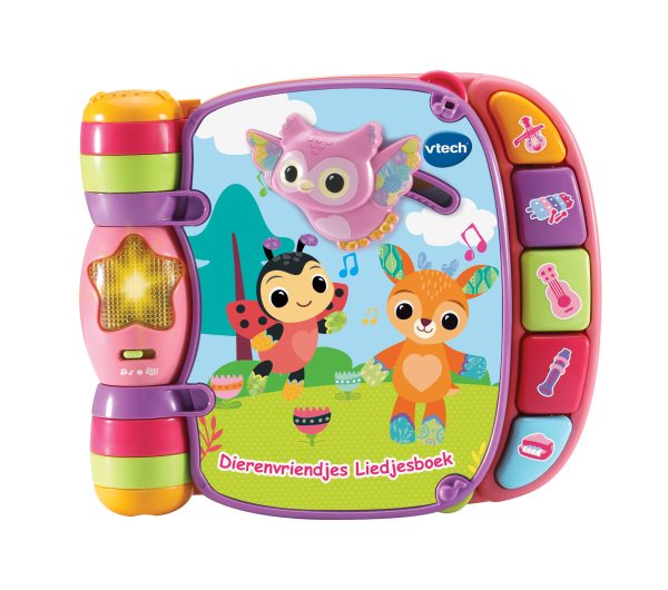 VTech Baby - Dierenvriendjes Liedjesboek (roze)