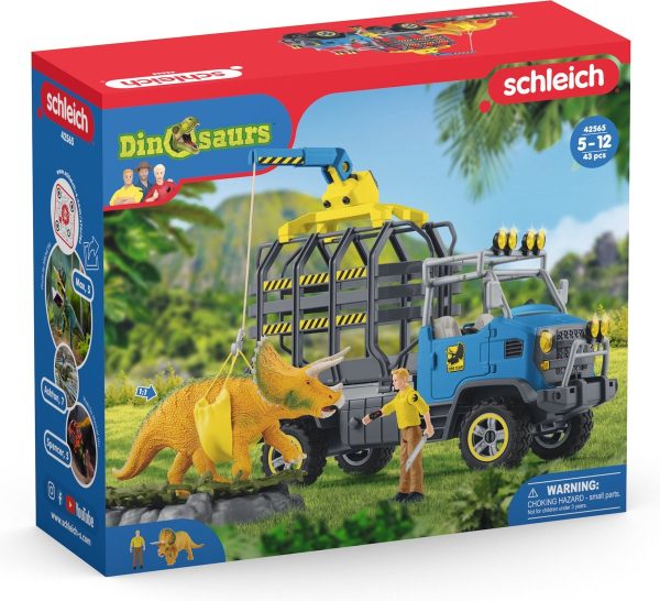 Schleich Dinosaurs - Dinosauriërs truckmissie