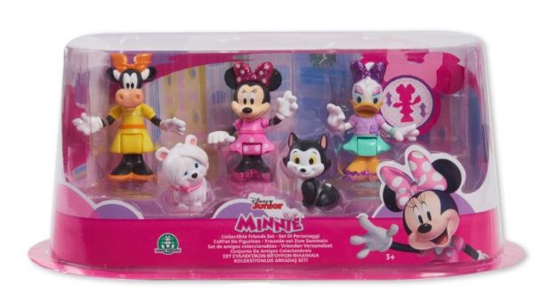 Disney Junior Minnie Mouse - Koffer met 5 actiefiguren 7,5cm