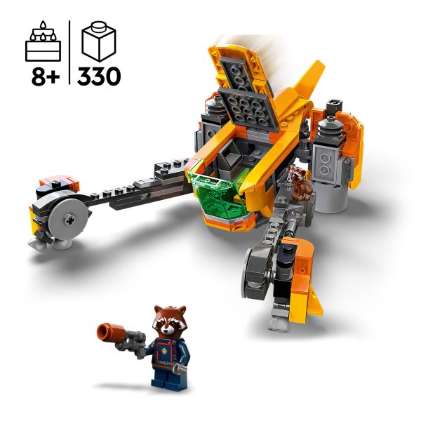 LEGO Marvel Guardians of the Galaxy Het schip van Baby Rocket - 76254 - Afbeelding 4