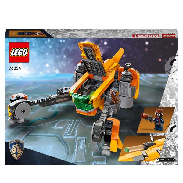 LEGO Marvel Guardians of the Galaxy Het schip van Baby Rocket - 76254 - Afbeelding 9