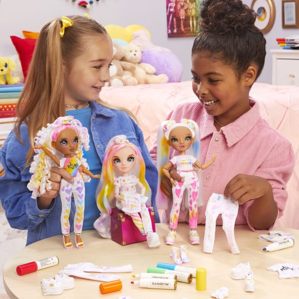 Rainbow High Color & Create Fashion Doll - Blue Eyes - Afbeelding 5