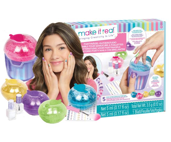 Party Nails Glitter Design Set