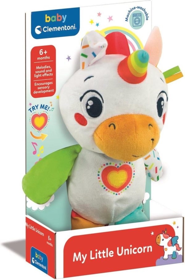 Baby Clementoni - My Little Unicorn (electronische knuffel) - Afbeelding 2
