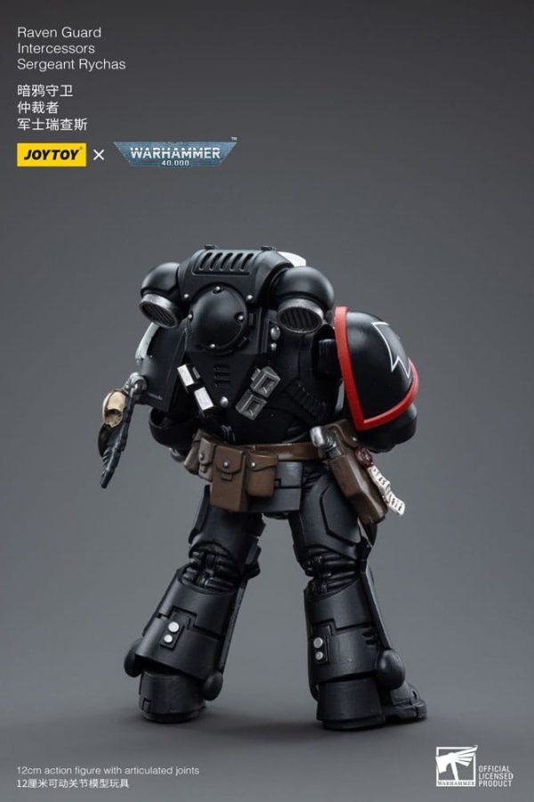 Warhammer 40K - Raven Guard Intercessors Sergeant Rychas (12cm) - Afbeelding 2
