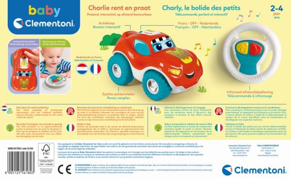 Baby Clementoni - Charlie The Talking Car - Afbeelding 3
