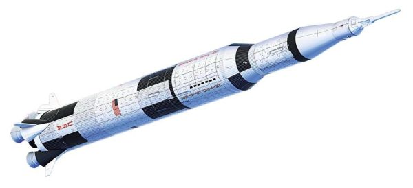 3D Puzzel (404stuks) - NASA Apollo Saturn V Rocket - Afbeelding 3