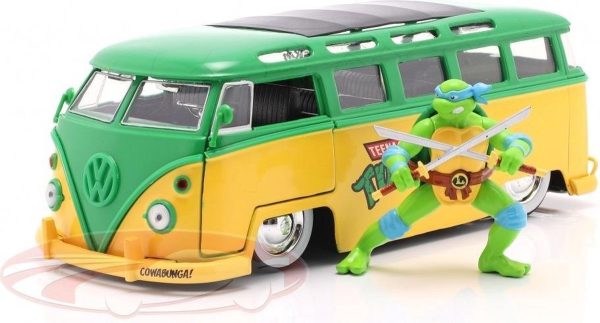 Teenage Mutant Ninja Turtles - Leonardo 1962 Volkswagen Bus (1:24) - Afbeelding 2