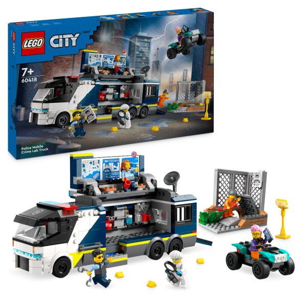 LEGO City Politielaboratorium in truck - 60418 - Afbeelding 2
