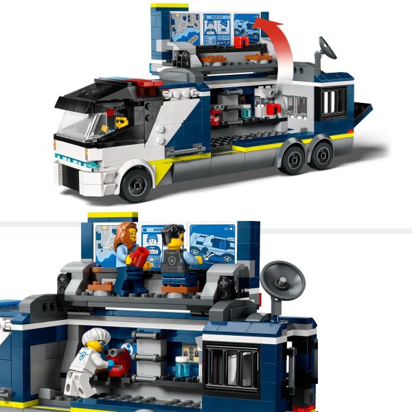 LEGO City Politielaboratorium in truck - 60418 - Afbeelding 5