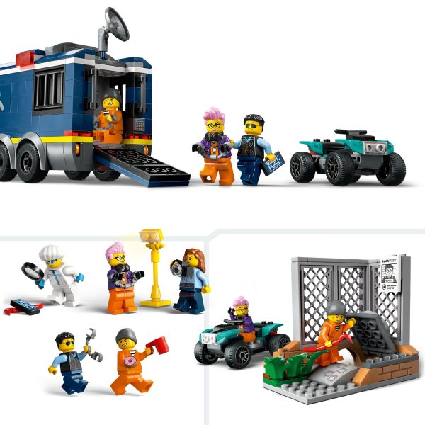 LEGO City Politielaboratorium in truck - 60418 - Afbeelding 6