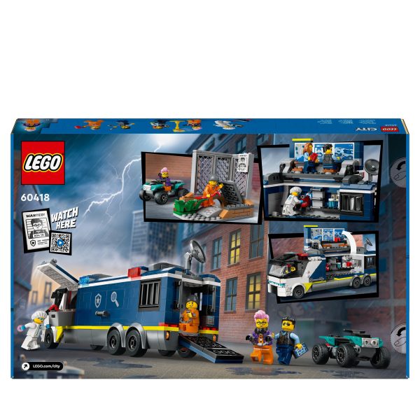 LEGO City Politielaboratorium in truck - 60418 - Afbeelding 9